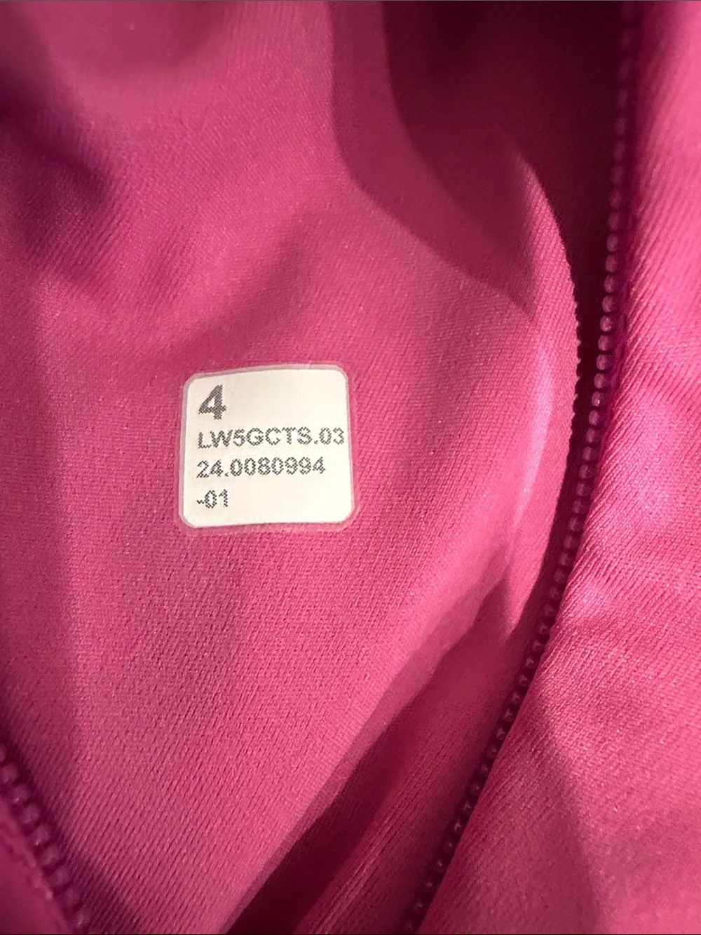Lululemon Fast and Free High Rise Tight 25 4 Pow Pink Nulux Running Leggings